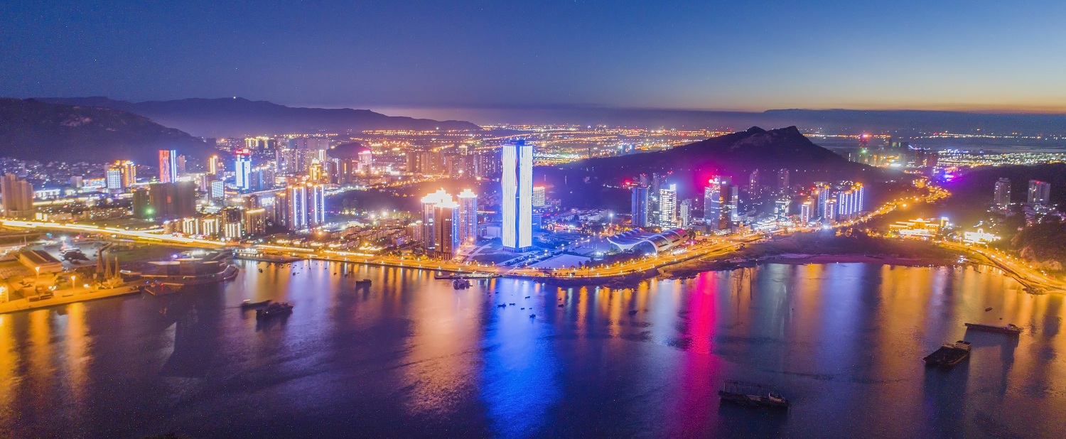 江蘇省連云港市國展中心片區夜景照明設備項目工程2019神.